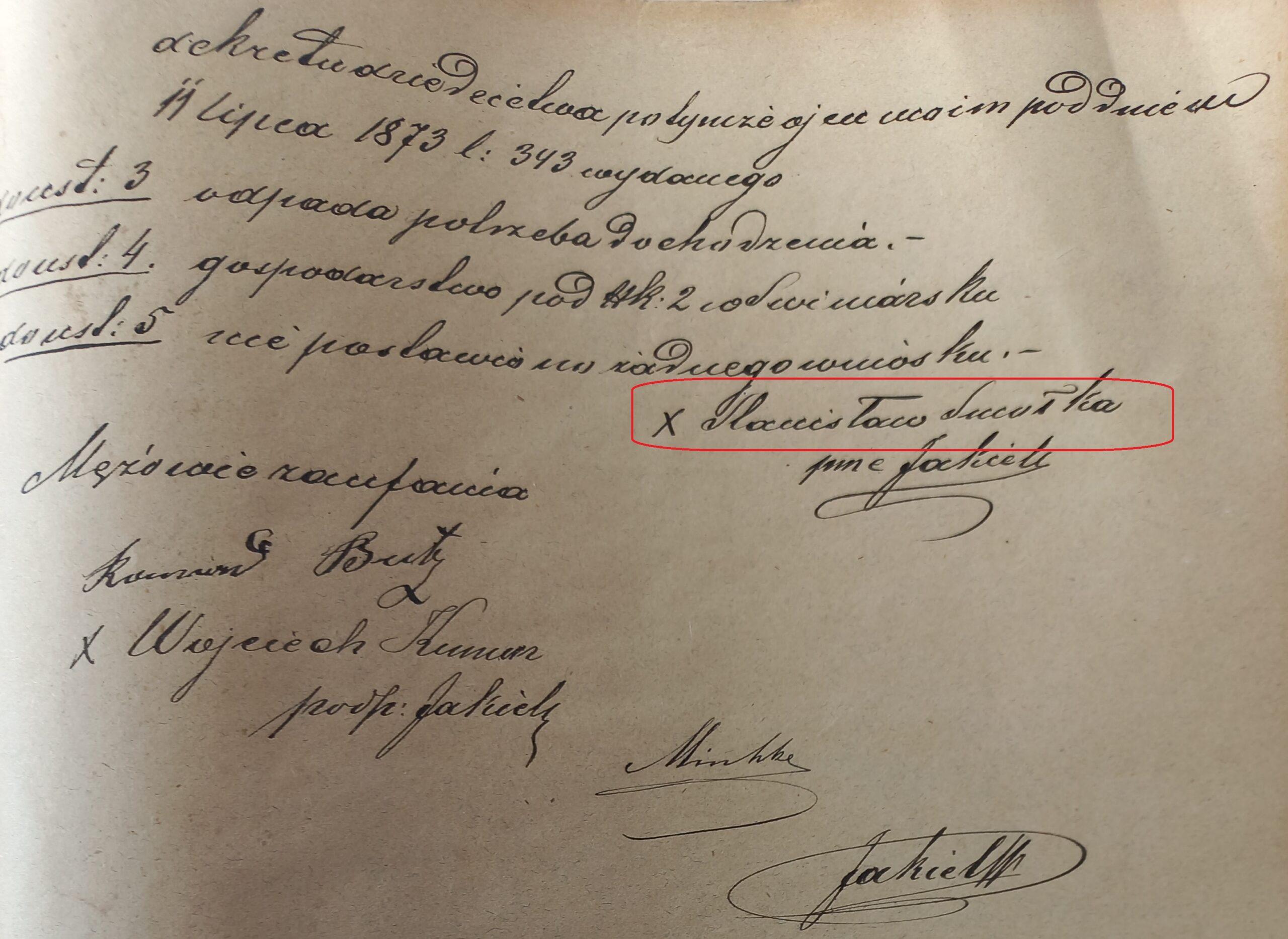 5. Księga gruntowa stanisłąw smołka 1873 księga małżeństw Jan Smołka świniarsko 1815